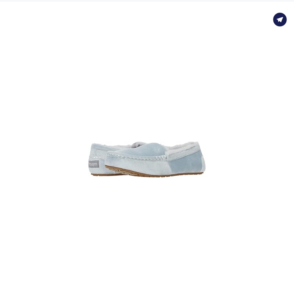 NWT: KOOLABURRA BY UGG; GIRLS RILEY SHIMMER MOCCASINS SLIPPERS. - Picture 2 of 8